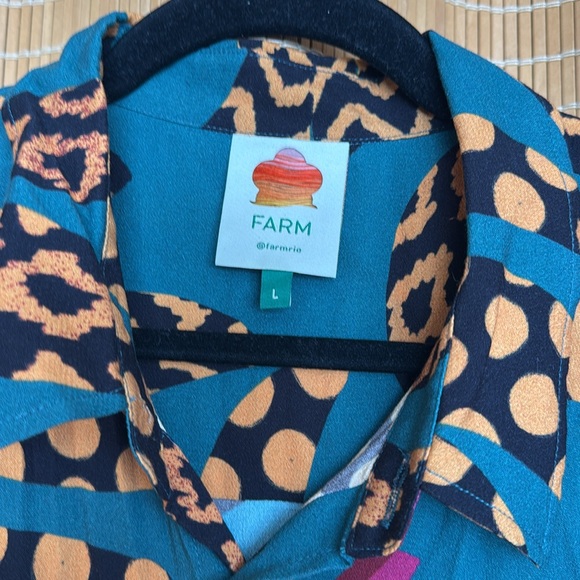 Farm Rio Button Down Top - Picture 2 of 3